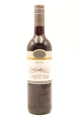 (1) 2012 Oyster Bay Merlot, Hawke's Bay