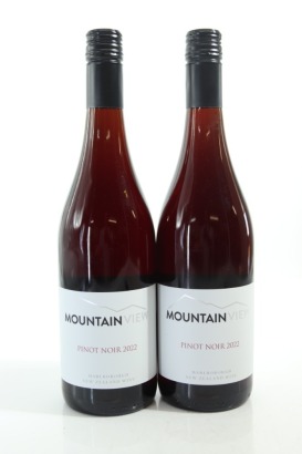 (2) 2022 Mountain View Pinot Noir, Marlborough