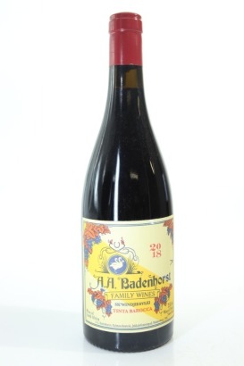 (1) 2018 A.A. Badenhorst 'Sk'Windjiesvlei' Tinta Barocca, Swartland