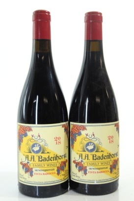 (2) 2018 A.A. Badenhorst 'Sk'Windjiesvlei' Tinta Barocca, Swartland