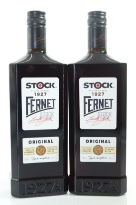 (2) Stock Original Fernet Liqueur, Czech Republic, 1000ml, 38% ABV