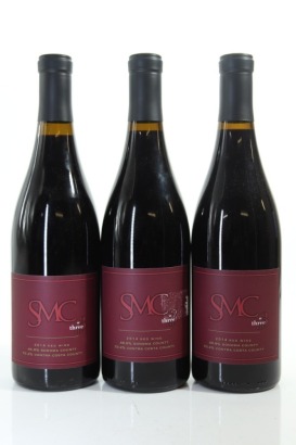 (3) 2014 Three Wine Company SMC Syrah - Mourvedre - Carignane, California