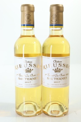 (2) 2017 Chateau Rieussec, Sauternes, 375ml [JR17.5] [JS98] [RP97]