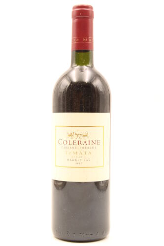 (1) 1996 Te Mata Estate Coleraine, Hawke's Bay