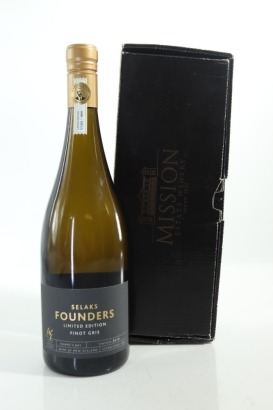 (1) 2015 Selaks Founders Limited Edition Pinot Gris, Hawke's Bay (GB)