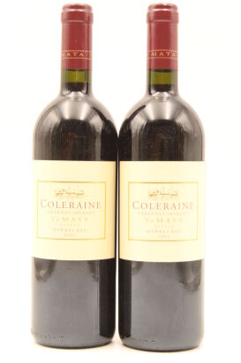 (2) 2002 Te Mata Estate Coleraine, Hawke's Bay