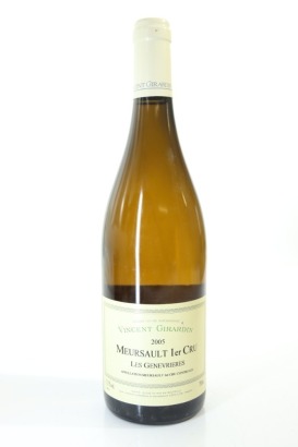 (1) 2005 Vincent Girardin Les Genevrieres Meursault 1er Cru
