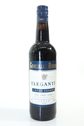 (1) Gonzalez Byass Elegante Cream Sherry, Andalucia, 17% ABV