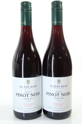 (2) 2012 Felton Road Block 5 Pinot Noir, Bannockburn [JR17]