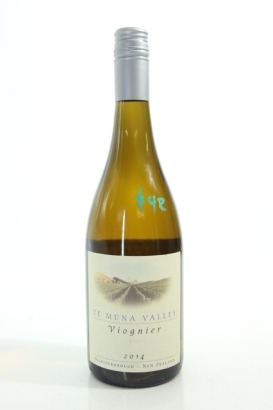 (1) 2014 Te Muna Valley Viognier, Martinborough