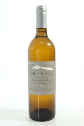 (1) 2007 Chalk Hill Estate Sauvignon Blanc, Sonoma County