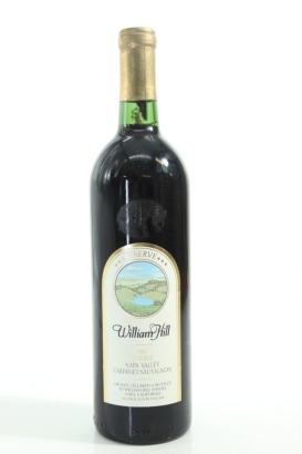 (1) 1987 William Hill Estate Winery Reserve Cabernet Sauvignon, Napa Valley