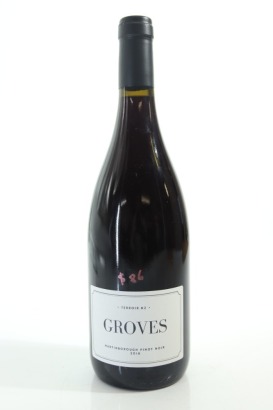 (1) 2016 Terroir Wines 'Groves' Pinot Noir, Martinborough