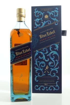 (1) Johnnie Walker Blue Label 'Xordinaire' XO Cognac Cask Finish Blended Scotch Whisky, 1000ml, 40% ABV (GB)