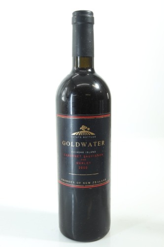 (1) 2000 Goldwater Estate Cabernet Sauvignon Merlot, Waiheke Island