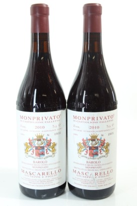 (2) 2010 Giuseppe Mascarello e Figlio Monprivato, Barolo DOCG [JR17] [RP97] [WE99] [WS96]