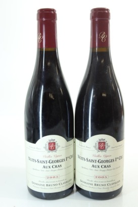 (2) 2005 Domaine Bruno Clavelier Aux Cras, Nuits-Saint-Georges Premier Cru, France
