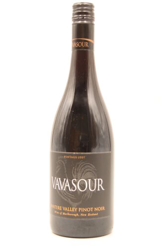 (1) 2007 Vavasour Pinot Noir, Awatere Valley