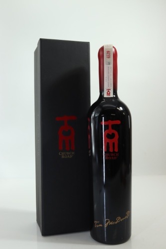 (1) 2014 Church Road Tom Merlot - Cabernet Sauvignon, Hawke's Bay [JR17] (GB)