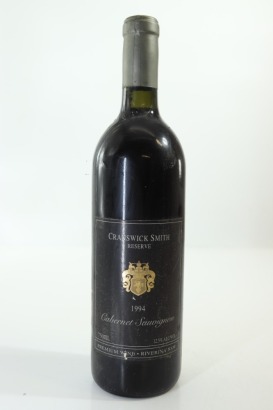(1) 1994 Cranswick-Smith Reserve Cabernet Sauvignon, Riverina