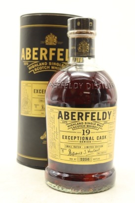 (1) Aberfeldy 19 Year Old Exceptional Cask Single Malt Scotch Whisky, 43% ABV (GB)