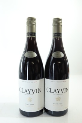 (2) 2019 Te Whare Ra Clayvin Single Vineyard Pinot Noir, Marlborough