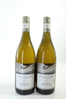(2) 2017 Clearview Estate Reserve Chardonnay, Hawke's Bay