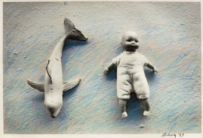 INGRID BOBERG Baby and Dolphin