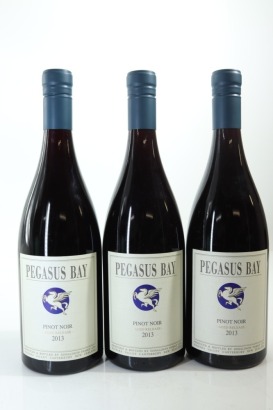 (3) 2013 Pegasus Bay Aged Release Pinot Noir, Waipara Valley