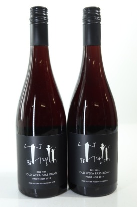 (2) 2018 Bell Hill Old Weka Pass Road Pinot Noir, Canterbury