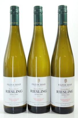 (3) 2017 Felton Road Bannockburn Riesling, Central Otago