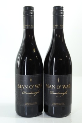 (2) 2014 Man O' War Dreadnought Syrah, Waiheke Island