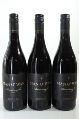 (3) 2014 Man O' War Dreadnought Syrah, Waiheke Island