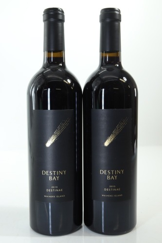 (2) 2010 Destiny Bay 'Destinae', Waiheke Island