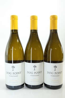 (3) 2011 Dog Point Chardonnay, Marlborough