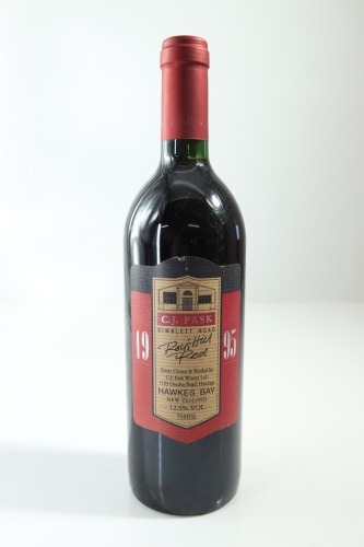 (1) 1995 C.J. Pask Roy's Hill Red, Hawkes Bay