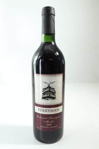(1) 2000 Ferryman Vineyard Cabernet Sauvignon - Merlot, Waiheke Island