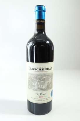 (1) 2013 Boschendal 'De Werf' Reserve Selection, South Africa