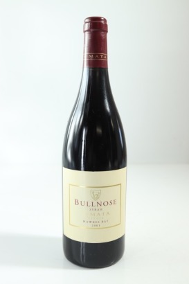 (1) 2001 Te Mata Estate Bullnose Syrah, Hawke's Bay