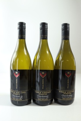 (3) 2019 Villa Maria Single Vineyard Ihumatao Chardonnay, Auckland [BC98]