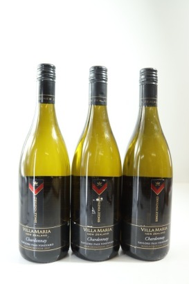 (3) 2017 Villa Maria Single Vineyard Taylors Pass Chardonnay, Marlborough