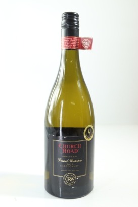 (1) 2019 Church Road Grand Reserve Chardonnay, Hawke's Bay