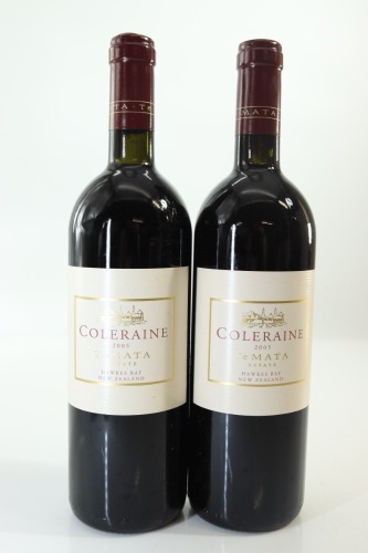 (2) 2005 Te Mata Estate Coleraine, Hawke's Bay