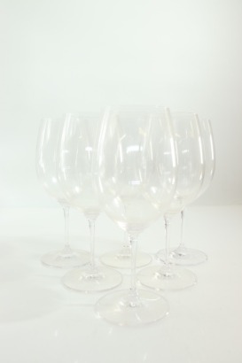 (1) Riedel Vinum 416/0 Bordeaux Glass, 6 Glasses Sold as One Lot