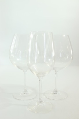 (1) Riedel Vinum 416/7 Bourgogne Glass & 416/15 Riesling Grand Cru Glass, 3 Glasses Sold as One Lot