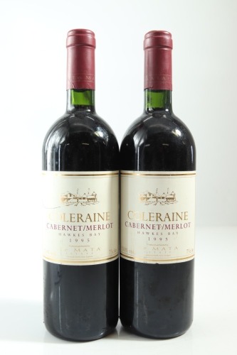 (2) 1995 Te Mata Estate Coleraine, Hawke's Bay
