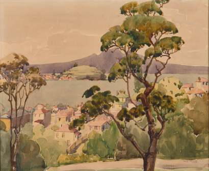 PEGGY SPICER From the Domain- Auckland North Head and Rangiototo