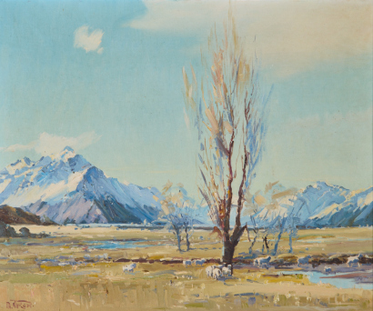 DON NEILSON Mt Cook from Glentonner station