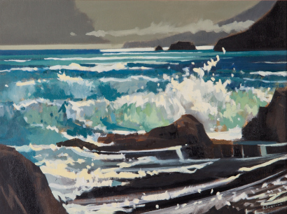 BRIAN BADCOCK After the Storm, Kaikōura Coast