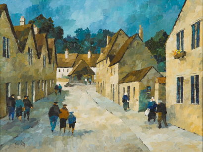TOM ESPLIN Main Street, Castle Coombe